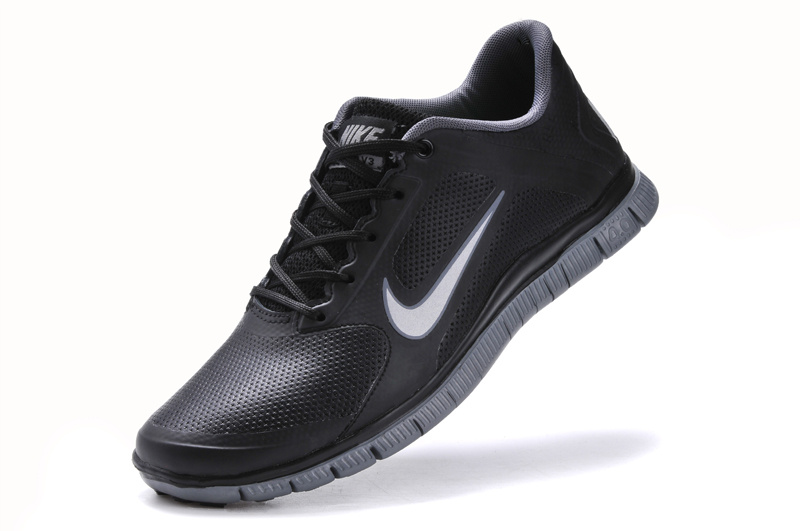Hot Nike Free4.0 Men Shoes White/Black